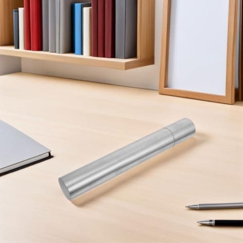 COOLHIYA 2pcs Certificate Holder Document Tube Stainless Steel for Travel — view 4
