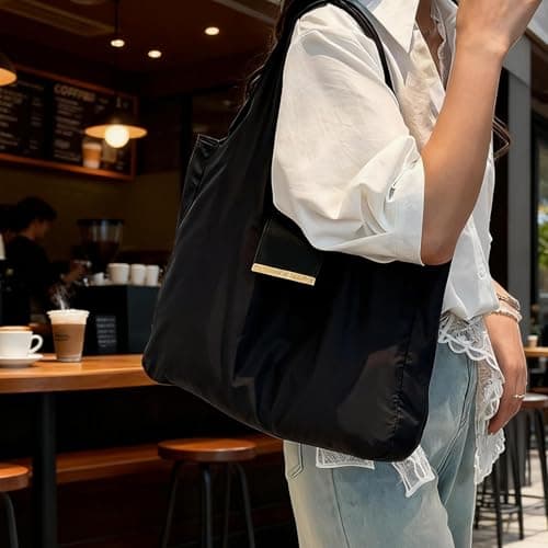 Tuxxjzm Tote Bag Keychain Expandable Keychain Handbag PU Leather Trendy Purses Foldable Keyring Shopping Tote Bag For Women Girls — view 2