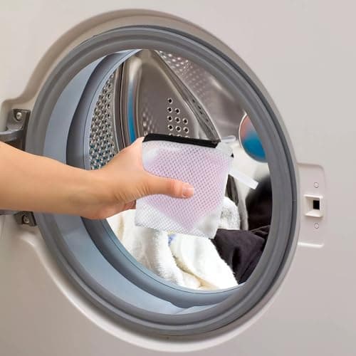 BESPORTBLE 8pcs Mini Mesh Laundry Bags for Delicates Thickened Polyester Wash Bags for Washing Machine Multi-color Travel and Home Organizer Protect Bras Underwear Clothes — view 4