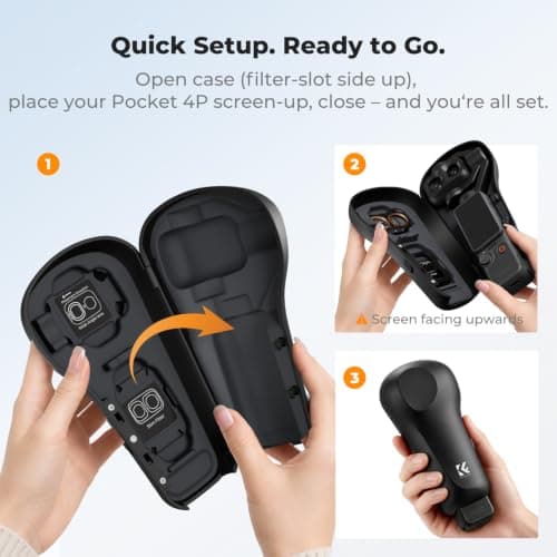 K&F CONCEPT Protective Case Compatible with DJI Osmo Pocket 4P — view 4