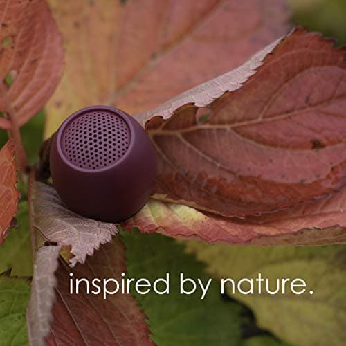 Boompods Zero Mini Bluetooth Speaker - Small Portable Speakers, Burgundy — view 6