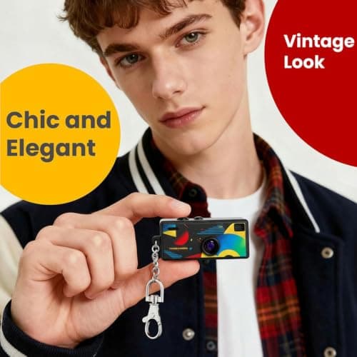 Mini Keychain Camera G6 1080P HD Thumb Camera 0.96" LCD 130° Wide Angle — view 6