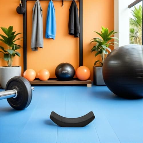 NIYANGLE 4pcs Rubber Dumbbell Rack Pads for Weight Storage Rack and Dumbbell Shelf, Lightweight and Sweat-resistant Shockproof Holder for Home Gym and Travel Fitness Setups, Black — view 6