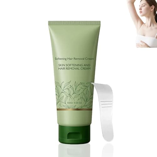 Lumivona Natural Gentle Hair Removal Cream, Lumivona Natural Intimate Hair Removal Cream, Fast-Acting Depilatory for Women, Leg Depilatory for Smooth, Hydrated Results with Shea Butter (1PCS)