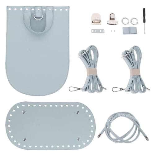 BESTOMZ DIY PU to Kit for Making Backpack Blue Beginners Back School