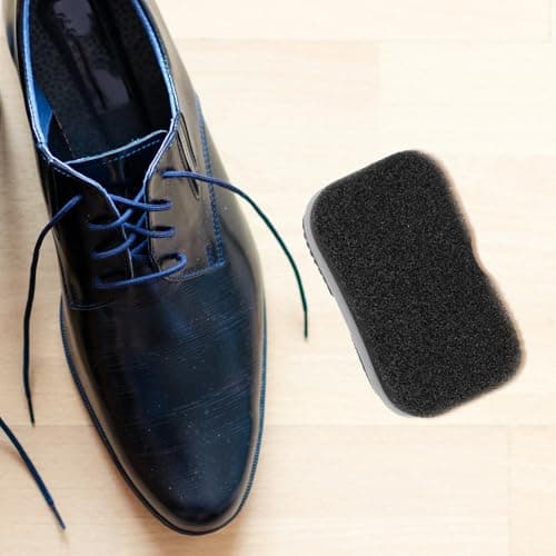 Double Sided Shoe Polish Sponge with Plastic Cover for Leather Shoes — view 5