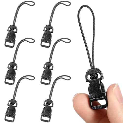WHAMVOX 10pcs Quick Release Camera Strap Connector Buckle Set with Mini Qd Loops, Thickened Adapter for Dslr and Mirrorless Cameras, Suitable for Rapid Strap Replacement
