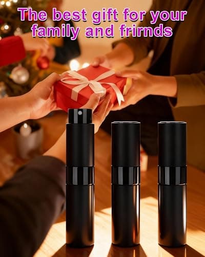 FitDA Perfume Atomiser Spray Bottle, 3 Pack 8ml Travel Perfume Bottles — view 5