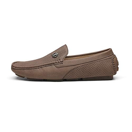 Bruno Marc Men's Driving Loafers Slip-on Shoes,Size 8.5,Brown,3251314 — view 3