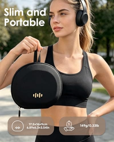 Headphone Case Hard Shell for Soundcore Anker Q20 Q20i Q30/KVIDIO/Beats — view 6
