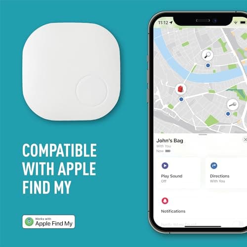 ActiveTag by Reflex Active with Apple Find My (iOS Only) Bluetooth Item Finder or Keys, Luggages, Suitcases, Wallets, Bags — view 5