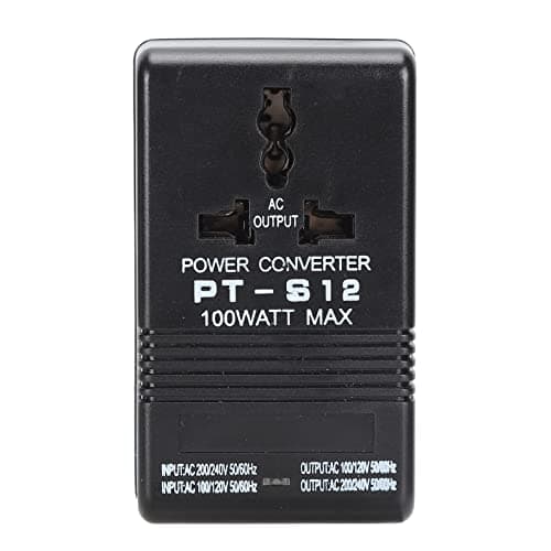 Badafaci Voltage Converter AC 100v-120v to -240v Travel Step Up Down Voltage Converter Transformer for Travel Hair Dryers, Coffee Machines, DVD Players