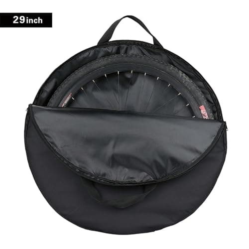 Rhinowalk Bike Wheel Bag Travel Case Soft Padded Bicycle Wheelset Carrying Bag for 26-29 inch Mountain Road Bike Wheels — view 6