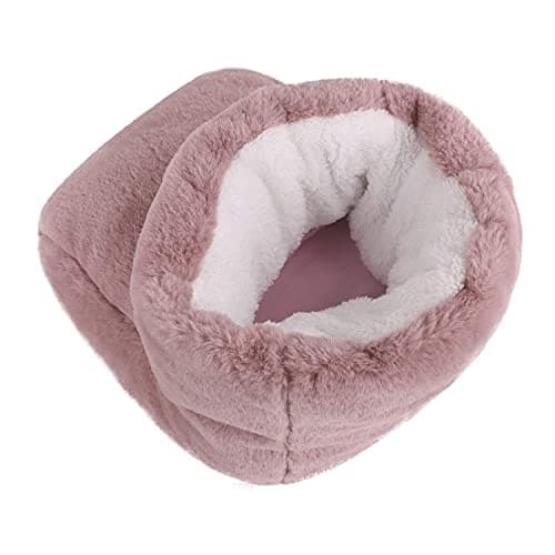 Cozy USB Rechargeable Electric Heated Foot Warmers Winter Home Office Thick Plush Foot Heater Thermal Heating Pad Cushion Heat Therapy Feet Warmer Boots Footwear… — view 5