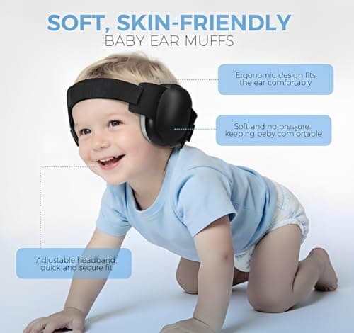 NAYEZH Baby Ear Defenders for 0-3 Years, Adjustable with Hearing‑Protection — view 2