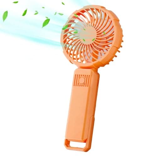 Handheld Fan Rechargeable 3 Speed Adjustable USB Rechargeable Cooler — view 6