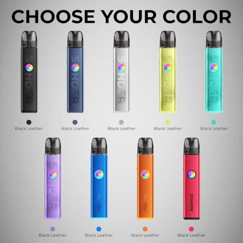 Geekvape Sonder Q3 Kit [Groove Teal] - Available in 9 colours -1750mAh Battery, 2A Fast Charging, Draw Activated, Adjustable Airflow, 30W Output, Smart Mode, MTL and RDTL Vaping - No Nicotine — view 5