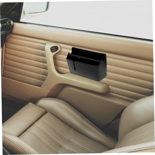 SEWOART 2 Pcs Car Receipt Storage Organizer with Carbon Fiber Pvc Adhesive — view 6