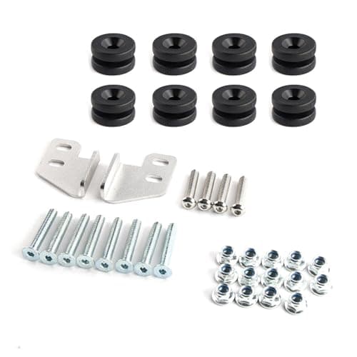 Motorcycle Top Box Mounting Kit - Aluminum Alloy Quick Release Base Plate Screws Hardware, Wear-Resistant Mounting Supplies | Motorcycle Accessories for Home,Travel — view 2