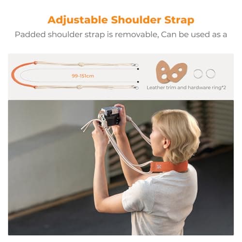 K&F CONCEPT Camera Sling Bag Small Lightweight Soft Camera Compact Case — view 5