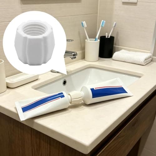 Toothpaste Refill Adapter - Portable Connector Toothpaste Adapter for Travel Toiletries, Bathroom, RV, Gym, Lotion — view 3