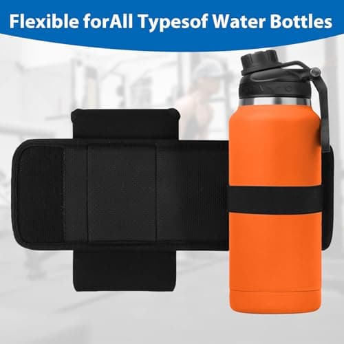 Magnetic Gym Bag Water Bottle Holder with Pockets for Sports Travel Work — view 2
