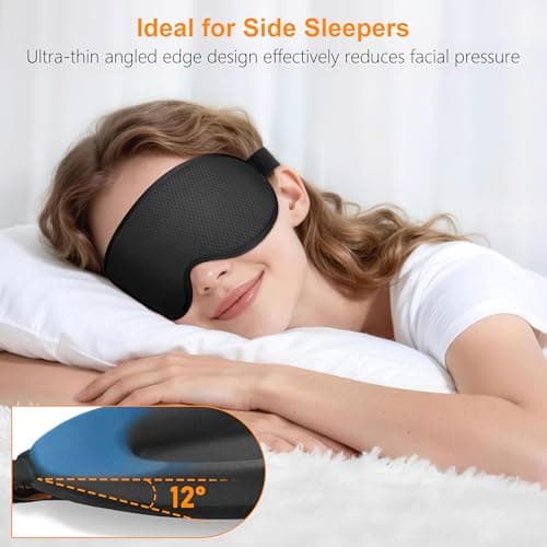 Gritin 2026 Gen 2 Sleep Mask-100% Blackout Eye Sleeping Mask for Women&Men — view 4