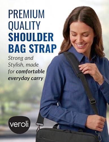 Replacement Handbag Straps - Black Universal Shoulder Strap for Bags — view 6