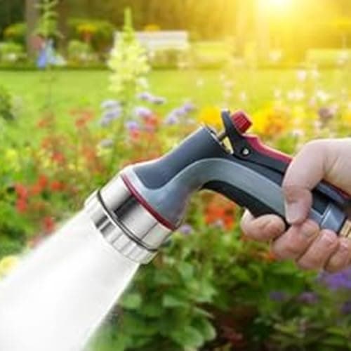 Multi Mesh Sprayer Head Aluminium Alloy Hose Nozzle for Greenhouse — view 4