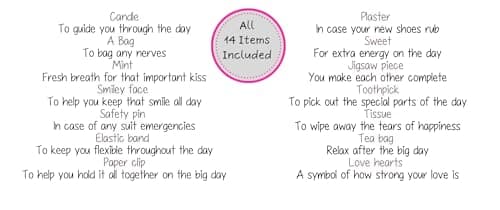 Groom-to-Be Survival Kit – Wedding Day Emergency Gift Bag for Him | Funny Novelty Groom Gift | Engagement, Stag Party or Wedding Morning Keepsake Wedding Favour — view 3