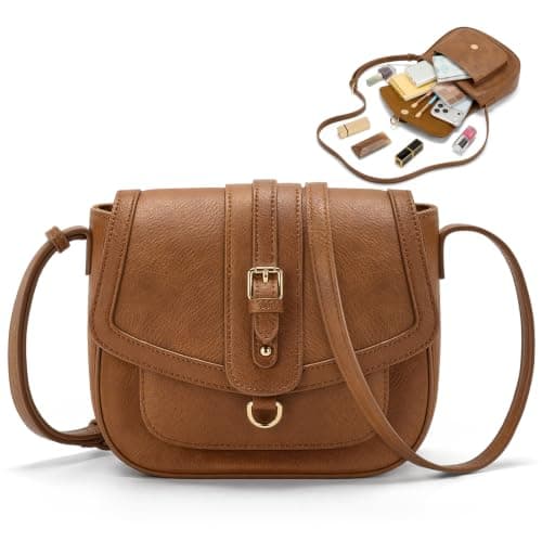 RAINSMORE Crossbody Bag for Women RFID Blocking Handbags & Shoulder Bags