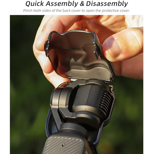 Honbobo Gimbal Screen Lens Protector for DJI Osmo Pocket 3, Protective Case Gimbal Cover Camera Accessories Guard Cap for DJI Osmo Pocket 3 — view 5