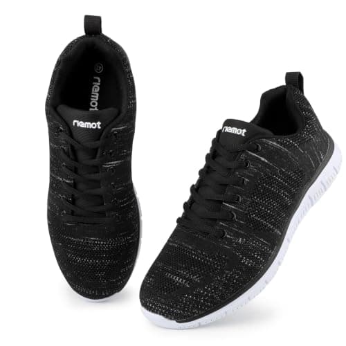 riemot Trainers for Women and Men, Lightweight Breathable Walking Shoes — view 4