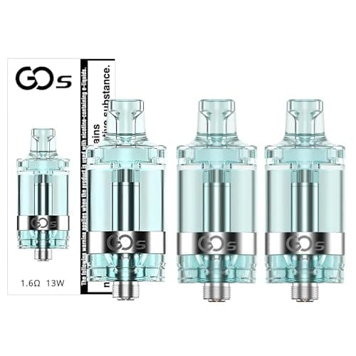 Innokin Go S Tank (Light Blue) - Pack of 3 - E Cigarette Tank 2ml 13W MTL