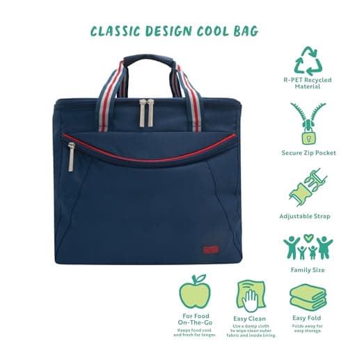 Polar Gear 30L Insulated Lunch Bag - Picnic Cool Bag, Polyester + Ice Pack — view 5