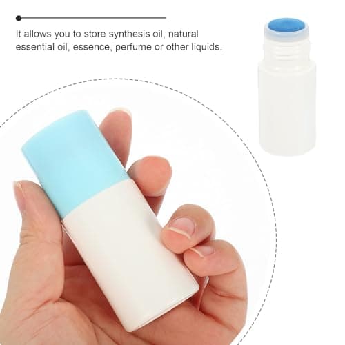 Hoement 10 Pack Sponge Bottles 20ml Refillable Small Storage Bottles — view 3