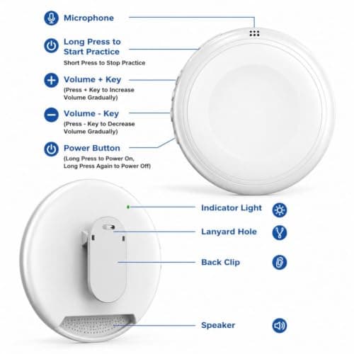 Smart Wearable Translator English Spanish Voice Translation Device — view 6
