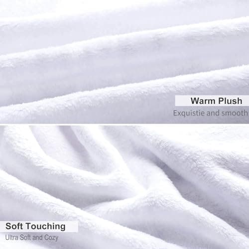 Throw Blanket for Couch Ultra-Soft Micro Fleece Blankets Bed Throws 40"x60" — view 6
