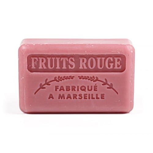 125g Savon De Marseille Soap - Red Fruits (Fruits Rouge)