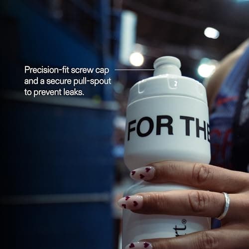 Puresport Sports Bottle, Matte White 720ml Leak-Proof Water Bottle — view 4