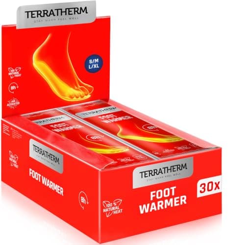 TerraTherm Insole Foot Warmers - Air Activated