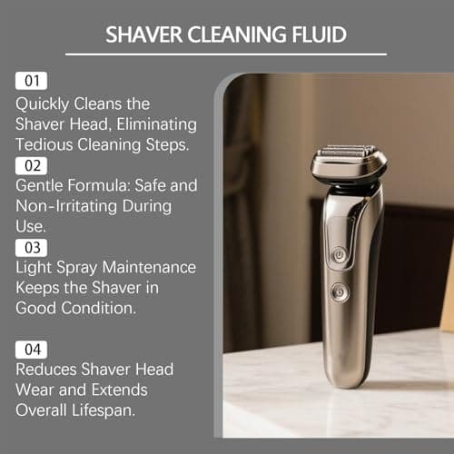 Electric Shaver Cleaning Solution 100ML Clipper Wash Spray — view 5
