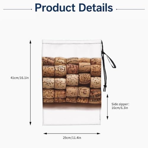 Wine cork Potato Onion Storage Bags 41x29 cm — view 3