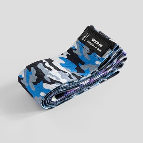 Phoenix Fitness Fabric Resistance Bands - Set of 3 Non-Slip Exercise Bands for Women and Men - Home Gym Workout Bands for Yoga, Pilates & Fitness with Carry Bag & Exercise Guide (Camouflage) — view 3