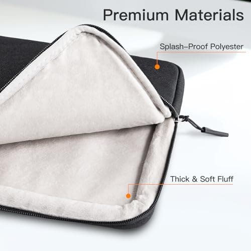 JETech Laptop Sleeve for 15-16 Inch Devices, Black — view 4