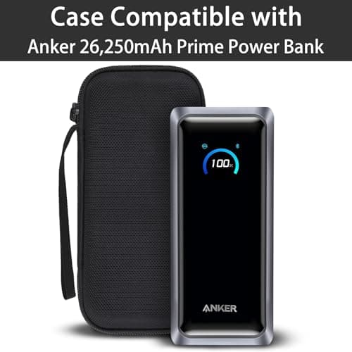 co2CREA Hard Travel Case for Anker Prime Power Bank 26,250mAh — view 2