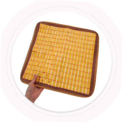 GALPADA Summer Cooling Pad Breathable Seat for Weather Driving Made of Bamboo Material Fits Seats for Summer Road Trips — view 5