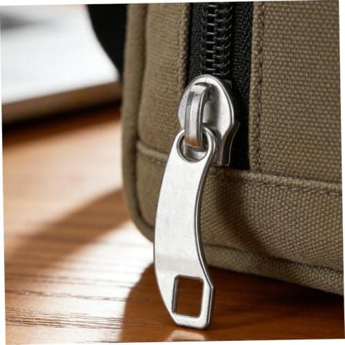 12pcs Silver Zinc Alloy Double Layer Suitcase Zipper Repair Kit — view 5