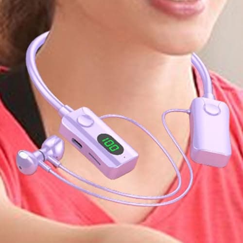 Neck Wireless Earbuds Sports Headphones, Waterproof, Portable Headset — view 3