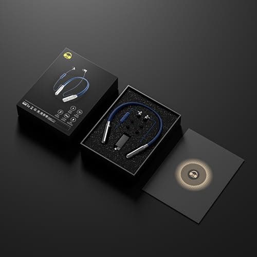 Neckband Bluetooth Wireless Headphones, 480H Playtime In Ear Magnetic Earbuds, HiFi Stereo Sound Earphones, 5.4 Bluetooth, ENC Noise Cancelling, Type-C Charging for Home Office Travel Business Sports — view 3